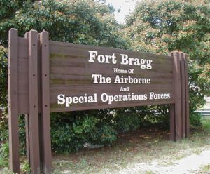 Fort Bragg Gate