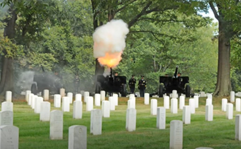 the Presidential Salute Battery