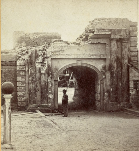 Fort Moultrie Sally Port at Fort Sumter and Fort Moultrie National Historical Park