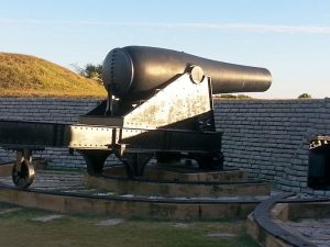 FORT-MOULTRIE-RODMAN-GUNFORT MOULTRIE RODMAN GUN